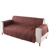 190x195cm Seater Pet Sofa Protector Cover Quilted Couch Covers Lounge Slipcover - Blue