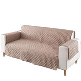 190x195cm Seater Pet Sofa Protector Cover Quilted Couch Covers Lounge Slipcover - Blue