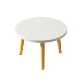 Round Coffee Table Low Side Table Modern Living Room Bedroom Accent Furniture