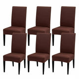 6X Stretch Chair Cover Seat Covers Spandex Washable Banquet Wedding Party Decora - Beige