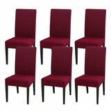 6X Stretch Chair Cover Seat Covers Spandex Washable Banquet Wedding Party Decora - Beige