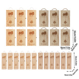6pcs Red Wine Wooden Gift Box Packaging Storage Box for Wine Bottle Gifts - Double pull-out