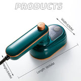 Portable Micro Steam Iron Garment Handheld Mini Clothes Ironing Machine - White