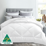 NNEDSZ Luxor All Season Microfibre Quilt 400GSM (King) (Made in Aus)