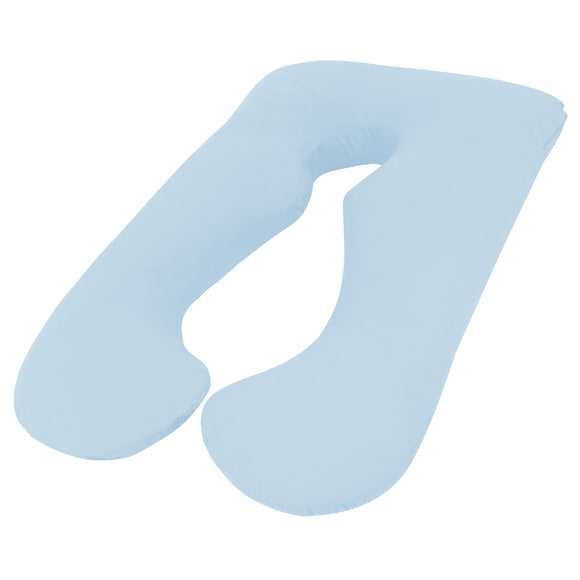 NNEDSZ Maternity Pregnancy Nursing Sleeping Body Pillow Pillowcase Included Sky