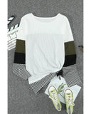 NNEDSZ Exchange Colorblock Stripes Top - XL