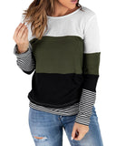 NNEDSZ Exchange Colorblock Stripes Top - XL
