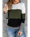 NNEDSZ Exchange Colorblock Stripes Top - XL