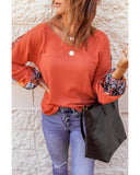 NNEDSZ Exchange Eyelet Thermal Knit Top - M
