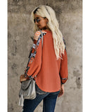 NNEDSZ Exchange Eyelet Thermal Knit Top - M