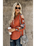 NNEDSZ Exchange Eyelet Thermal Knit Top - XL
