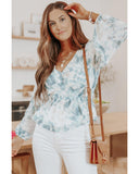 NNEDSZ Exchange Tie-Dye Peplum Top - 2XL