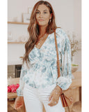 NNEDSZ Exchange Tie-Dye Peplum Top - 2XL