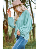 NNEDSZ Exchange Dolman Style V Neck Top - 2XL