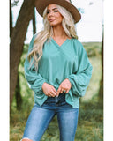 NNEDSZ Exchange Dolman Style V Neck Top - M