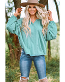 NNEDSZ Exchange Dolman Style V Neck Top - M