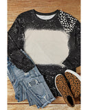 NNEDSZ Exchange Leopard Spot Pullover - M
