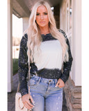 NNEDSZ Exchange Leopard Spot Pullover - M