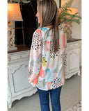 NNEDSZ Exchange Leopard Print Loose Top - 2XL