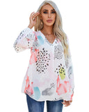 NNEDSZ Exchange Leopard Print Loose Top - 2XL