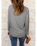 NNEDSZ Exchange Game Day Soccer Graphic Print Long Sleeve Top - M