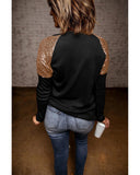 NNEDSZ Azura Exchange Christmas Season Graphic Sequin Shoulder Top - M