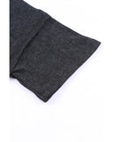 NNEDSZ Exchange Grommet Detail Waffle Textured Top - M