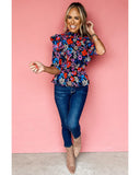 NNEDSZ Exchange Ruffle Peplum Top - XL