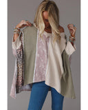 NNEDSZ Exchange Patchwork Oversized Top - M