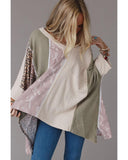 NNEDSZ Exchange Patchwork Oversized Top - M