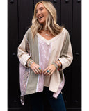 NNEDSZ Exchange Patchwork Oversized Top - M