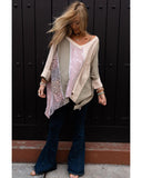 NNEDSZ Exchange Patchwork Oversized Top - M