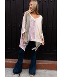 NNEDSZ Exchange Patchwork Oversized Top - M