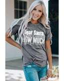 NNEDSZ Azura Exchange Christmas Funny Saying Print T-Shirt - 2XL
