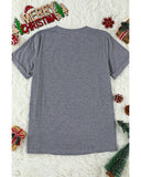 NNEDSZ Azura Exchange Santa Hat Snowflake Tee - M