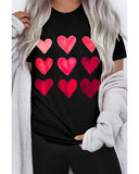 NNEDSZ Exchange Heart Graphic Tee for Valentines Day - S