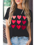 NNEDSZ Exchange Heart Graphic Tee for Valentines Day - S