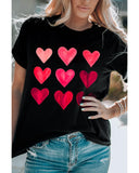 NNEDSZ Exchange Heart Graphic Tee for Valentines Day - S