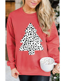 NNEDSZ Azura Exchange Leopard Print Pullover Sweatshirt - L