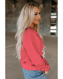 NNEDSZ Azura Exchange Leopard Print Pullover Sweatshirt - M