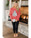 NNEDSZ Azura Exchange Leopard Print Pullover Sweatshirt - XL