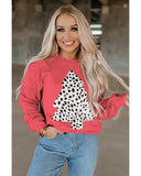 NNEDSZ Azura Exchange Leopard Print Pullover Sweatshirt - XL