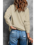NNEDSZ Azura Exchange Merry Christmas Hat Leopard Print Sweatshirt - XL