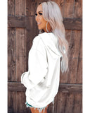 NNEDSZ Exchange Pumpkin Spice Distressed Hoodie - S