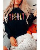 NNEDSZ Exchange Spooky Season Halloween Graphic Sweatshirt - XL