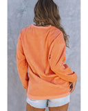 NNEDSZ Exchange Howdy Pumpkin Halloween Graphic Sweatshirt - M