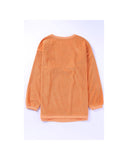 NNEDSZ Exchange Howdy Pumpkin Halloween Graphic Sweatshirt - M