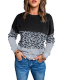 NNEDSZ Exchange Contrast Stitching Colorblock Sweatshirt - 2XL