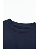 NNEDSZ Exchange Colorblock Sweatshirt with Contrast Stitching and Slits - XL