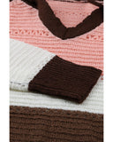 NNEDSZ Exchange Knitted Hoodie for Beach Bonfire - M